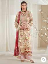Eres Bonita by BinIlyas Embroidered Viscose Shirt with Digital Print Chiffon Dupatta & Trousers | 3-Piece Unstitched Suit 1107-A